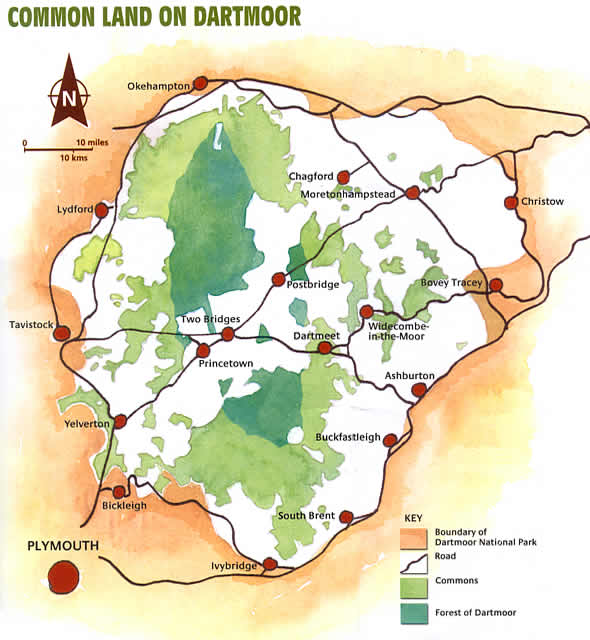 Common Land on Dartmoor