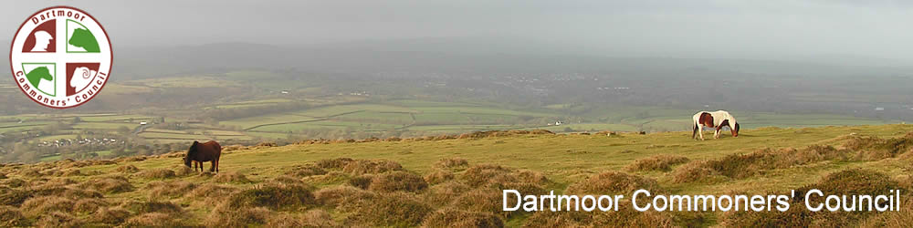 Coxtor, Dartmoor Commoners' Council and logo