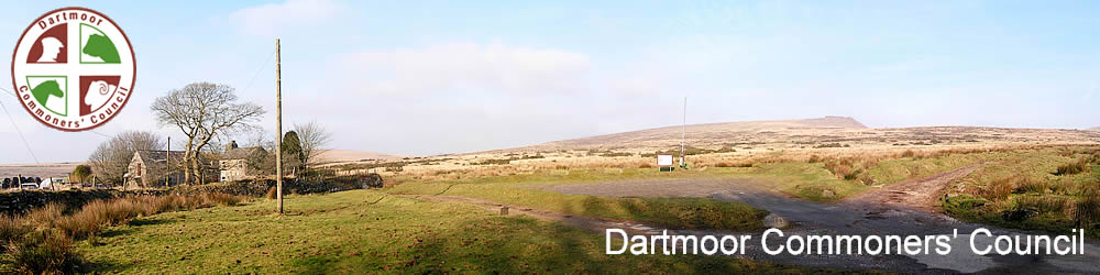 Lane End, Dartmoor Commoners' Council and logo